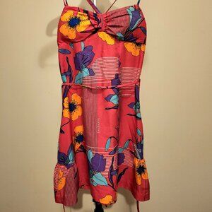 Billabong Floral Dress with Built-in Bra